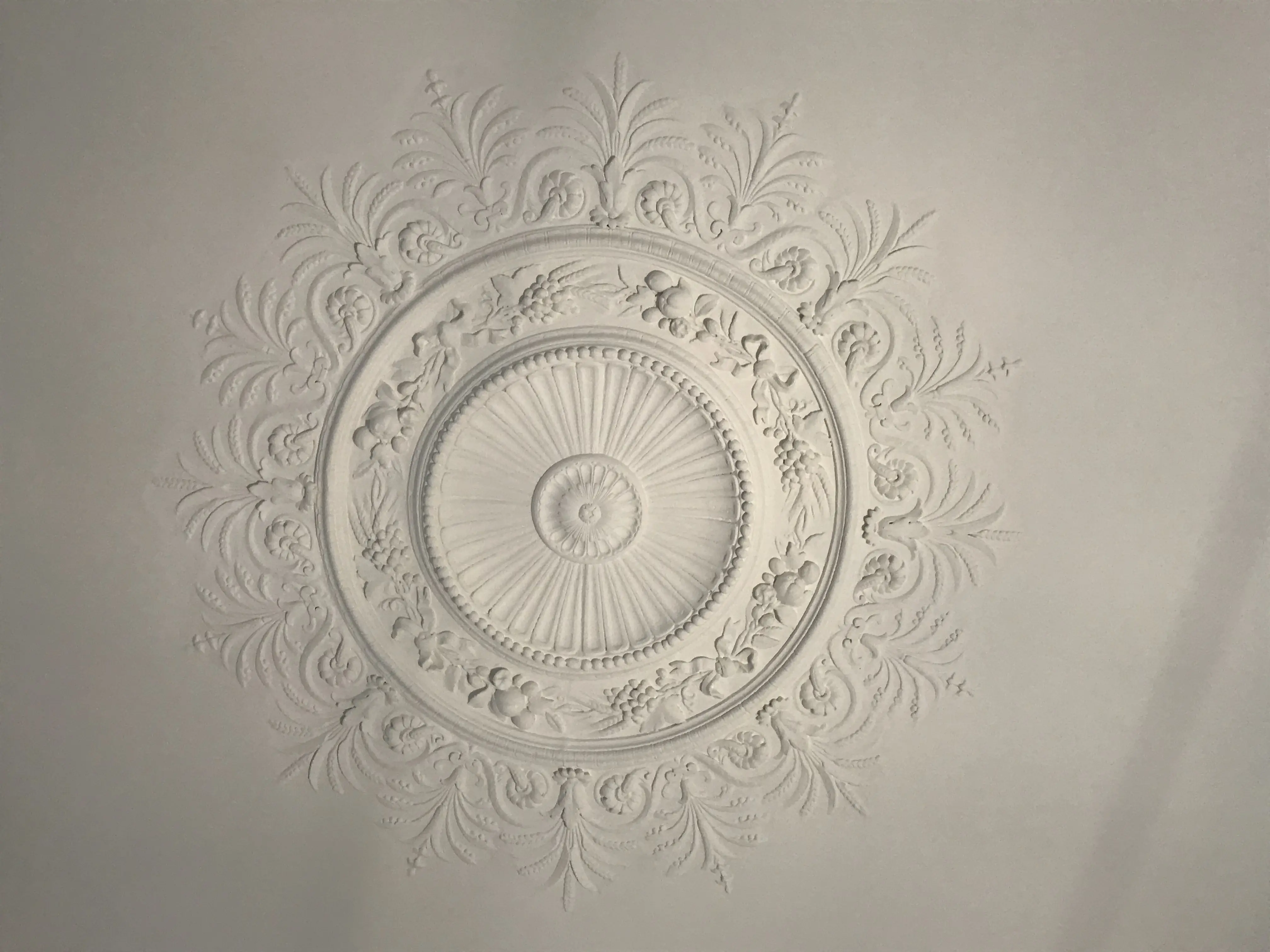 Restaurierung Stuck Innen in Wuppertal Friedrich-Ebert-Straße durch Stuckateurmeister Alexander Leubner 